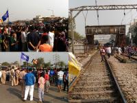 मुंबई तक पहुंची भीमा-कोरेगांव हिंसा की आग, देखें तस्वीरें - | fire of Bhima-Koregaon violence reached in Mumbai | Latest india Photos at Lokmatnews.in