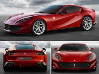 फरारी 812 सुपरफास्ट भारत में लॉन्च, 340 किमी/घंटा की रफ्तार से भागेगी - | ferrari 812 superfast launched in india | Latest automobile Photos at Lokmatnews.in