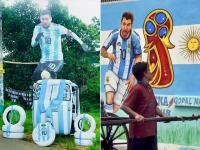 FIFA World Cup 2018: क्रिकेट के बाद लोगों में फुटबॉल का क्रेज, मेसी ने ली कोहली की जगह - | FIFA World Cup 2018: Football craze in India after cricket Lionel Messi brazil Russia see pics | Latest football Photos at Lokmatnews.in