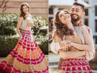 PHOTOS: गौहर खान ने शादी से पहले शेयर किया प्री-वेडिंग शूट, मंगेतर जैद दरबार संग दिखा रोमांटिक अंदाज, देखें तस्वीरें - | Gauahar khan zaid darbar romantic pre wedding photos gauhar and zaid to get married on december 25 | Latest television Photos at Lokmatnews.in