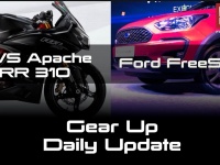 Gear Up-Daily Update: महंगी हुई TVS Apache RR 310, जानें क्या है नई कीमत