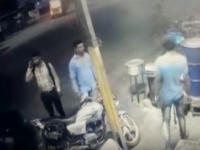 अज्ञात लोगों ने मुरादाबाद के एक होटल में गोली चलाई, वीडियो हुआ वायरल