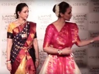 Lakme Fashion Week: बेटी ईशा देओल के साथ हेमा मालिनी ने बिखेरे जलवे