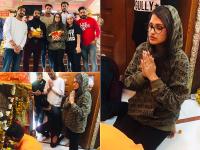 बिग बॉस 13 कंटेस्टेंट और असीम रियाज की खास दोस्त हिमांशी खुराना पहुंची लखनऊ, टीम के साथ मंदिर में टेका मत्था, देखें तस्वीरें - | Bigg Boss 13 Contestant and Asim Riaz friend Himanshi Khurana Lucknow trip photos and images | Latest television Photos at Lokmatnews.in