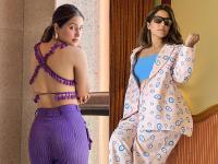 हिना खान ने प्रिंटेड कोट-पैंट में शेयर किया फोटोशूट, बॉसी लुक में दिए पोज, देखें तस्वीरें - | Hina Khan is slaying summer fashion in funky Pantsuits see pics | Latest television Photos at Lokmatnews.in