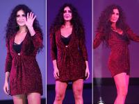 Husn Parcham Song: कैटरीना कैफ ने सॉन्ग लॉन्च पर दिखाया बेहद हॉट और सेक्सी अंदाज, दर्शक हुए दीवाने - | Bold Photos: Katrina Kaif Sexy, Sizzling and Sensational Look At Husn Parcham Song Launch | Latest hot-sexy Photos at Lokmatnews.in