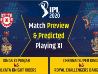 KXIP vs KKR, CSK vs RCB Predicted Playing 11, IPL 2020: Dhoni--Kohli के बीच कांटे की टक्कर...