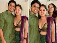 आमिर खानची लेक आइरा खानने बॉयफ्रेंडसोबत साजरी केली ईद, फोटोंची होतेय चर्चा - Marathi News | Aamir Khan daughter ira Khan celebrates Eid with boyfriend fans eyes stuck on her deep neck blouse | Latest filmy Photos at Lokmat.com