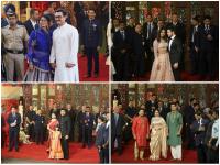 ईशा आनंद की शादी में लगा सितारों का जमावड़ा, सचिन, ऐश्वर्या, प्रियंका समेत ये सितारे बने मुकेश अंबानी के घराती - | Isha Ambani Wedding: celebrity reached Antilia for the wedding of Isha Ambani-Anand Piramal | Latest india Photos at Lokmatnews.in