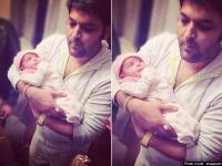 कपिल शर्मा की क्यूट बेटी की तस्वीरें हुईं वायरल, देखें कपिल की गोद में बेटी की खूबसूरत तस्वीरें - | kapil sharma daughter photos leaked in social media see kapil baby girl latest viral pics | Latest television Photos at Lokmatnews.in