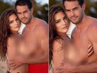 केली ब्रूक ने इंस्टाग्राम पर बॉयफ्रेंड के साथ शेयर की टॉपलेस तस्वीरें - | kelly brook share her topless photos with beau Jeremy Parisi, see her hot, bikini and sexy pics | Latest hot-sexy Photos at Lokmatnews.in