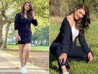 दिव्यांका त्रिपाठी का क्यूट अंदाज हुआ वायरल, ब्लू शर्ट ड्रेस में शेयर की तस्वीरें - | Khatron Ke Khiladi 11 Contestant Divyanka Tripathi latest photos goes viral on social media see pics | Latest television Photos at Lokmatnews.in