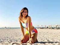 समंदर किनारे 'कृति खरबंदा' का बिकिनी अवतार, अदाओं से लूटा फैंस का दिल, देखें तस्वीरें - | Kriti Kharbanda share bikini photos from beach after Amid engagement news | Latest bollywood Photos at Lokmatnews.in