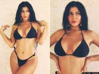 काइली जेनर ने ब्लैक बिकीनी में मचाया तहलका, पिक्स देख दांतों तले दबा लेंगे उंगलियां - | Kylie Jenner Hot Images in Black Bikini too Hot to Handle | Latest hollywood Photos at Lokmatnews.in