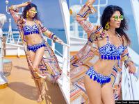 बिग बॉस फेम लोपामुद्रा राउत ने क्रूज पर कराया बोल्ड फोटोशूट, फैंस तस्वीरें देख रह दंग - | Bigg Boss Fame Lopamudra Raut Bold Photoshoot Raise Temperature on Instagram | Latest television Photos at Lokmatnews.in