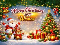 Merry Christmas 2025 Wishes: अपनों को दें खुशियों की सौगात इन प्यारे मैसेज के साथ - | Merry Christmas 2025 Wishes-send-love-and-happiness-messages | Latest spirituality Photos at Lokmatnews.in