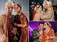 'बिग बॉस OTT' फेम मिलिंद गाबा ने गर्लफ्रेंड प्रिया बेनीवाल संग रचाई शादी, वायरल हुईं फोटोज - | bigg boss ott fame singer milind gaba gets married to girlfriend pria beniwal wedding photos viral on social media | Latest television Photos at Lokmatnews.in