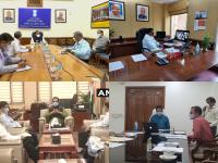 कोरोना संकट के बीच जावड़ेकर, नकवी, रीजीजू, समेत कई केन्द्रीय मंत्रियों ने अपने-अपने कार्यालयों से शुरू किया काम, देखें तस्वीरें - | Coronavirus amid Javadekar, Naqvi, Rijiju, many Union ministers started work from their offices, see photos | Latest india Photos at Lokmatnews.in