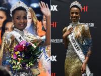 Miss Universe 2019: साउथ अफ्रीका की Zozibini Tunzi ने जीता मिस यूनिवर्स 2019 का खिताब, देखें कॉम्पिटिशन की ये शानदार तस्वीरे - | The new Miss Universe 2019 South Africa's Zozibini Tunzi | Latest hollywood Photos at Lokmatnews.in