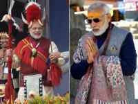 फैशन के मामले में पीएम नरेंद्र मोदी के टक्कर में नहीं है कोई भारतीय नेता, देखें 8 तस्वीरें - | narendra modi 8 dresses which proves him a fashion icon | Latest india Photos at Lokmatnews.in