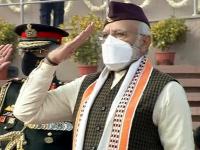 Republic Day Parade 2022: पीएम मोदी ने नेशनल मेमोरियल वॉर पहुंचकर 26000 शहीद जवानों को किया नमन, देखें तस्वीरें - | republic day parade 2022 pm modi pays homage to martyrs at national war memorial on 73rd republic day | Latest india Photos at Lokmatnews.in