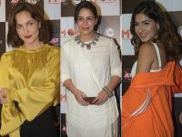 M.O.M Screening Pics:एली अवराम, मोना सिंह, करिश्मा शर्मा समेत ये स्टार्स रहे स्क्रीनिंग में मौजूद - | M.O.M screening: Sakshi Tanwar, Mona Singh, Nidhi Singh, and Palomi Ghosh, Erica Fernanades Krystle D'Souza and others at Mission Over Mars screening | Latest television Photos at Lokmatnews.in