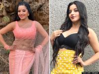 Monalisa Photos: मोनालिसा ने पिंक साड़ी में ढाया कहर, देखें दिल थामने वाली फोटो - | Monalisa latest Sensual pictures goes viral checkout bhojpuri actress monalisa latest Instagram pics | Latest television Photos at Lokmatnews.in