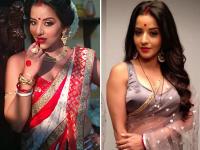 भोजपुरी एक्ट्रेस मोनालिसा ने सोशल मीडिया पर शेयर की सेक्सी साड़ी में तस्वीरें - | In Pics: Bhojpuri Actress Monalisa Share Hot and Bold Saree Pics on Instagram | Latest hot-sexy Photos at Lokmatnews.in