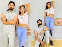 मोनालिसा ने पति विक्रांत संग कराया फोटोशूट, सिजलिंग लुक में दिए पोज, देखें तस्वीरें - | Monalisa photoshoot with husband vikrant see pics | Latest television Photos at Lokmatnews.in