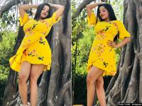 मोनालिसा का यलो कलर की फ्लोरल ड्रेस में दिखा मस्ती भरा अंदाज, Pics वायरल - | Bhojpuri Actress Monalisa Sexy Look In yellow Color Dress Will Make Your Day, See Cute Pics | Latest bhojpuri Photos at Lokmatnews.in