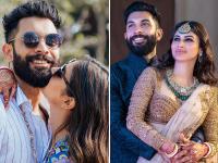 मौनी रॉय ने शादी का एक महीना पूरा होने पर, सूरज नांबियार के साथ शेयर की रोमांटिक तस्वीरे - | Mouni Roy shares romantic pictures with Sooraj Nambiar on One Month Wedding Anniversary | Latest television Photos at Lokmatnews.in