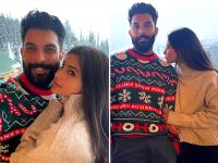 मौनी रॉय और उनके पति सूरज नांबियार हनीमून मनाने कश्मीर पहुंचे, देखें रोमांटिक तस्वीरें - | Mouni Roy and her husband Sooraj Nambiar reached Kashmir for honeymoon see romantic pictures | Latest television Photos at Lokmatnews.in