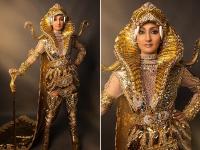 Mrs. World 2022: भारत की नवदीप कौर ने बेस्ट नेशनल कॉस्ट्यूम का अवॉर्ड अपने नाम किया, तस्वीरें देख खो जाएंगे आप - | mrs navdeep kaur won best national costume for kundalini chakra inspired in mrs world 2022 | Latest bollywood Photos at Lokmatnews.in