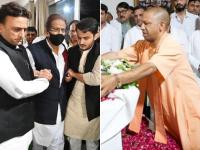 मुलायम सिंह के अंतिम दर्शन करने पहुंचे कई हस्तियां, आज दोपहर तीन बजे सैफई में होगा अंतिम संस्कार - | mulayam singh yadav funeral today at saifai Many netas came to pay tribute | Latest india Photos at Lokmatnews.in