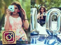 PHOTOS: सुरभि चंदना ने ऐसे मनाया इंस्टाग्राम का 10वां जन्मदिन, देखें वायरल तस्वीरें - | naagin 5 actress surbhi chandna celebrate instagram 10th birthday see surbhi chandna sizzling pics | Latest television Photos at Lokmatnews.in