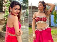 PHOTOS: 'नागिन 5' एक्ट्रेस सुरभि चंदना का बैकलेस अवतार हुआ वायरल, देखें तस्वीरें - | Naagin 5 Actress Surbhi Chandna sizzling backless photos and images goes viral | Latest television Photos at Lokmatnews.in