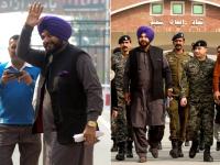 Photos: पाकिस्तान पहुंचे सिद्धू कुछ इस अंदाज में आए नजर - | kartarpur corridor foundation laid down navjot singh sidhu indo pak relationship views photos | Latest world Photos at Lokmatnews.in