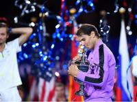 US Open: राफेल नडाल ने जीता 19वां ग्रैंड स्लैम, अब फेडरर से सिर्फ एक खिताब है दूर | US Open 2019: Rafael Nadal beats Daniil Medvedev in Final to claim 19th Grand Slam | Latest tennis Photos at Lokmatnews.in