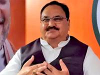 Bihar polls: बिहार पहुंचे जेपी नड्डा, मां पटनदेवी मंदिर में पूजा-अर्चना, सीएम से मिले, see pics - | Bihar Assembly election 2020 JP Nadda arrives worships Patandevi temple meets CM images viral see pics | Latest india Photos at Lokmatnews.in