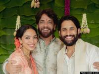 Naga Chaitanya: तलाक के 3 साल बाद नागा चैतन्य की हुई सगाई, पिता नागार्जुन शेयर की तस्वीरें - | Naga Chaitanya Engaged To Sobhita Dhulipala See Pics | Latest bollywood Photos at Lokmatnews.in