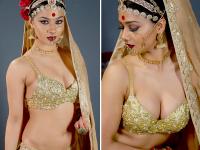 गोल्डन लहंगे में भोजपुरी एक्ट्रेस नम्रता मल्ला ने करवाया ग्लैमरस फोटोशूट, फोटोज से नहीं हटेंगी नजरें - | bhojpuri actress namrita malla look gorgeous in golden lehenga, see her amazing pics | Latest bhojpuri Photos at Lokmatnews.in