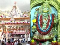 Navratri 2022: नवरात्रि के पहले दिन मंदिर में उमड़ी श्रद्धालुओं की भीड़, वैष्णो देवी मंदिर में लगी श्रद्धालुओं की लंबी कतार - | Navratri 2022 Crowd of devotees gathered in the temple on the first day of Navratri | Latest spirituality Photos at Lokmatnews.in