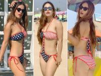 सोशल मीडिया सनसनी और टॉप मॉडल नेहा मलिक ने इंस्टा पर शेयर की हॉट बिकीनी Pics - | Boldness Alert: Neha Malik Hot and Bikini Photos on Instagram Goes Viral | Latest hot-sexy Photos at Lokmatnews.in