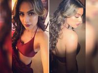 निया शर्मा ने मरून साड़ी में शेयर की बोल्ड Pic, फैंस बोले साड़ी में गिरा रही हो बिजली - | Second Sexiest Asian Woman Nia Sharma Share Bold Photos In Saree, See her bold and glamorous Pics | Latest hot-sexy Photos at Lokmatnews.in