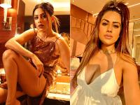 निया शर्मा ने ब्लैक ड्रेस में दिए किलर पोज, देखें एक्ट्रेस की सिजलिंग तस्वीरें - | Nia Sharma latest photoshoot in black shorts and matching vest see pics | Latest television Photos at Lokmatnews.in