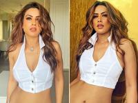 व्हाइट टॉप और जींस में निया शर्मा ने फ्लॉन्ट किया अपना परफेक्ट फिगर, देखें PICS - | Nia Sharma flaunts her perfect figure in white top and jeans see PICS | Latest television Photos at Lokmatnews.in