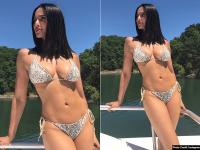 बिकीनी तस्वीरें शेयर करने पर पद्मा लक्ष्मी की फैंस की जमकर तारीफ - | Padma Lakshmi raise temperature after share Bikini Pics on Instagram, See Photos, HD Images | Latest hot-sexy Photos at Lokmatnews.in