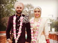 ‘पवित्र रिश्ता’ फेम करणवीर मेहरा गर्लफ्रेंड निधी सेठसोबत अडकला लग्नबंधनात, पाहा फोटो - Marathi News | Pavitra rishta actor karan veer mehra and nidhi seth wedding photos goes viral on internet see pics | Latest filmy Photos at Lokmat.com