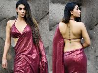 'नागिन 3' की इस एक्ट्रेस के बैकलेस ब्लाउज ने मचाई सनसनी, फैंस बोले 'कोई इतना परफेक्ट कैसे हो सकता है' - | Pavitra Punia hot Saree hot Photoshoot Raise Temperature on Instagram, view bold Photos | Latest television Photos at Lokmatnews.in