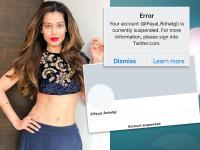 पायल रोहतगीतचे ट्विटर अकाऊंट झाले सस्पेंड, फॅन्सकडे मागितली मदत - Marathi News | Payal rohatgi twitter account suspended actress appeal to her followers | Latest filmy Photos at Lokmat.com